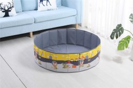 Okrągły składany Miękki Kojec Dla Dzieci Plac Budowy