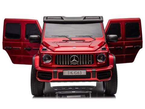 2osobowy 24V 4x200W Max 80kg Auto na akumulator Mercedes G klasa 63 2osobowy 24V 4x200W Max 80kg Auto na akumulator Mercedes G klasa 63