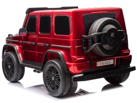 2osobowy 24V 4x200W Max 80kg Auto na akumulator Mercedes G klasa 63 2osobowy 24V 4x200W Max 80kg Auto na akumulator Mercedes G klasa 63