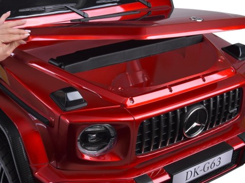 2osobowy 24V 4x200W Max 80kg Auto na akumulator Mercedes G klasa 63 2osobowy 24V 4x200W Max 80kg Auto na akumulator Mercedes G klasa 63