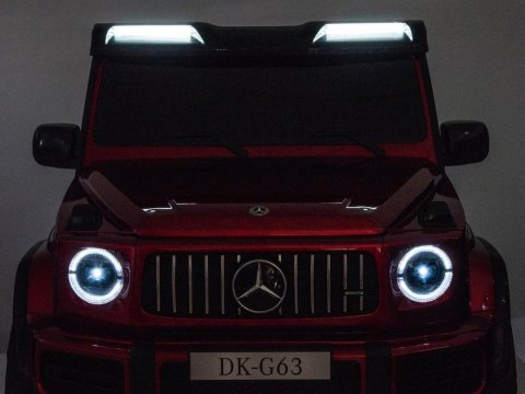 2osobowy 24V 4x200W Max 80kg Auto na akumulator Mercedes G klasa 63 2osobowy 24V 4x200W Max 80kg Auto na akumulator Mercedes G klasa 63