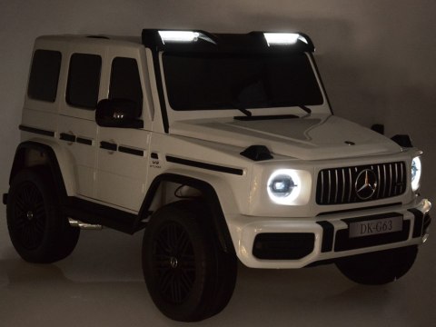 2osobowy 24V 4x200W Max 80kg Auto na akumulator Mercedes G klasa 63 2osobowy 24V 4x200W Max 80kg Auto na akumulator Mercedes G klasa 63