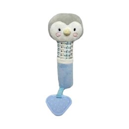 Zabawka Z Dźwiękiem Pingwinek Miętowo-Niebieski 17 Cm Dla Najmłodszych
