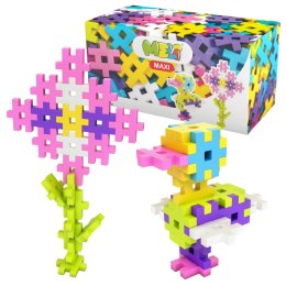 zestaw klocków konstrukcyjnych maxi pink 50 elementów duże puzzle