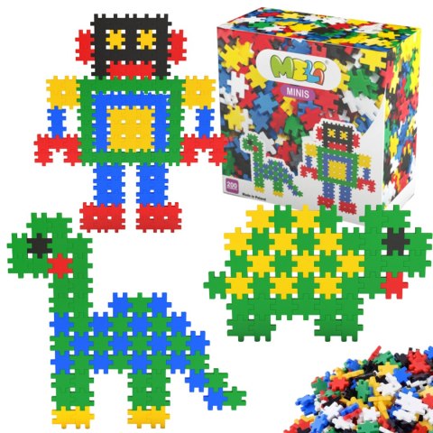 zestaw klocków konstrukcyjnych minis 200 elementów puzzle instrukcja