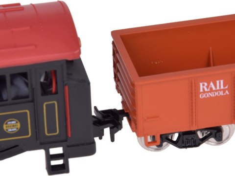 Kolejka elektryczna klasyczny parowóz z jednostką sterującą H0 1:87 Kolejka elektryczna klasyczny parowóz z jednostką sterującą H0 1:87