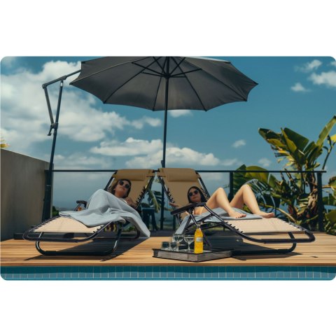 Leżak ogrodowy składany Sofotel ChillWell zestaw 2 szt