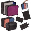 Organizery do walizki zestaw podróżny 7 torby kosmetyczka worek