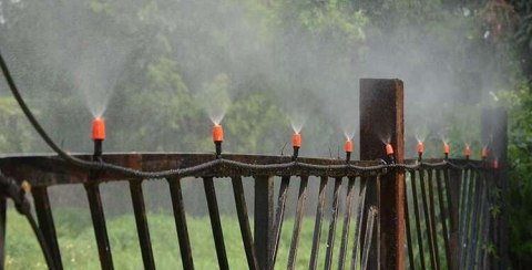 Zraszacz ogrodowy- kurtyna wodna 10m