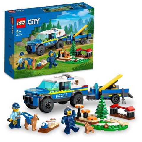 Klocki LEGO CITY Szkolenie Psów Policyjnych W Terenie P3 60369