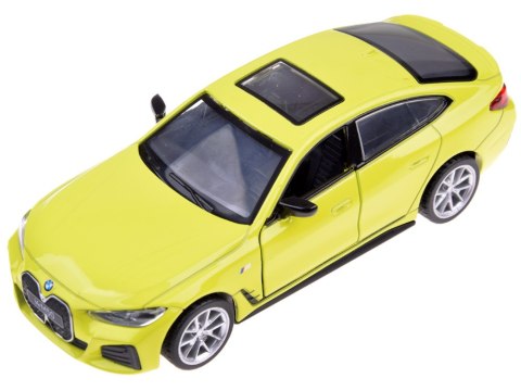 Auto metalowe Elektryczne BMW i4 M50 Gran Coupe dźwięk światła