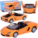 Auto metalowe model Lamborghini Aventador Roadster 1:32 interaktyw.