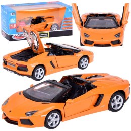 Auto metalowe model Lamborghini Aventador Roadster 1:32 interaktyw.