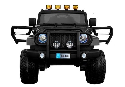 Auto na Akumulator WXE-1688 4x4 Czarne Auto na Akumulator WXE-1688 4x4 Czarne