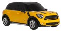 Auto samochód zdalnie sterowany  1:24 Mini Countryman Żółty RASTAR