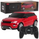 Auto samochód zdalnie sterowany  1:24 RangeRover Evoque Czerwony  