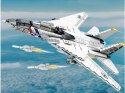 Klocki techniczne F-14 Tomcat 1600 elementów amerykański myśliwiec ZA5301