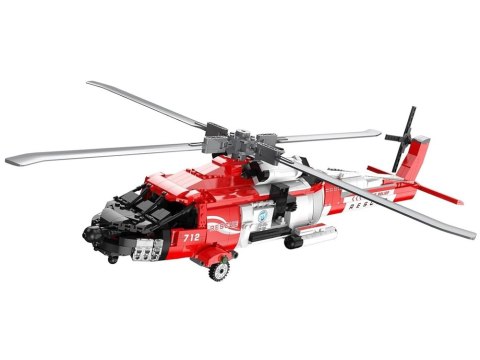Klocki techniczne SikorskyHH-60J Jayhawk 1137el śmigłowiec lotniczy Klocki techniczne SikorskyHH-60J Jayhawk 1137el śmigłowiec lotniczy