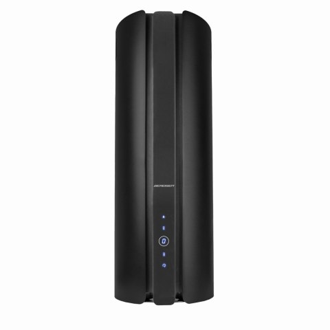 Okap kuchenny wyspowy 35cm Berdsen czarny BT-219