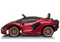 Auto na akumulator Lamborghini Sian Czerwony Lakierowany