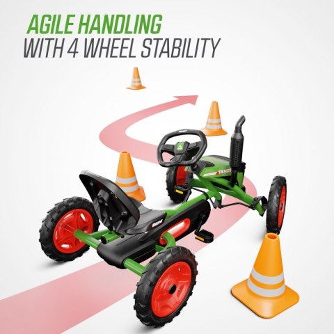 BERG Gokart Na Pedały Buddy FENDT NOWY MODEL Zielony BERG Gokart Na Pedały Buddy FENDT NOWY MODEL Zielony