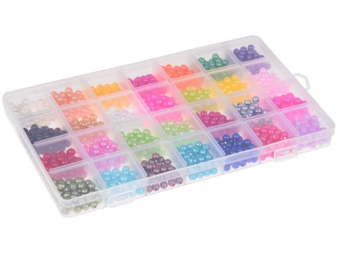 Zestaw Perły Koraliki do Bransoletek Przyjaźni Zrób to sam 28kolor