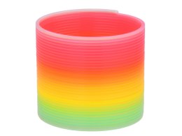 Kolorowa SPRĘŻYNKA antystresowa Tęczowa zabawka dla dzieci