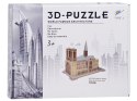 Puzzle 3D Katedra Notre-Dame 77-elementów Puzzle przestrzenne Paryż