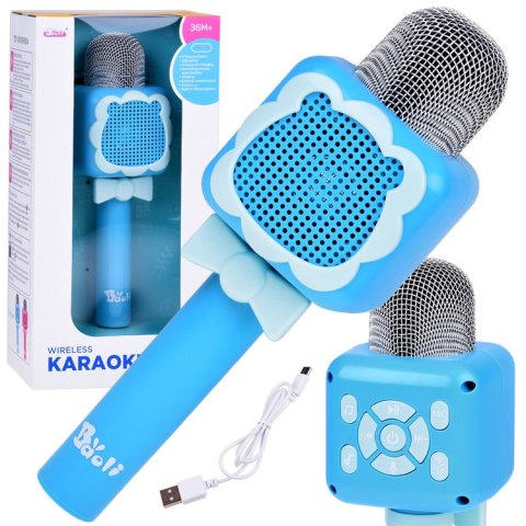 Bezprzewodowy Mikrofon dla dzieci KARAOKE nagrywanie Bluetooth IN0168