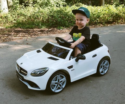 Milly Mally Auto  na akumulator Mercedes-Benz SLC White