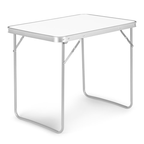 Stolik turystyczny stół piknikowy składany blat 80x60 cm biały Stolik turystyczny stół piknikowy składany blat 80x60 cm biały