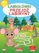 Kolorowanka Łamigłówki - Przejdź Labirynt