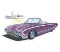 Model Plastikowy Do Sklejania AMT (USA) - 1962 Ford Thunderbird