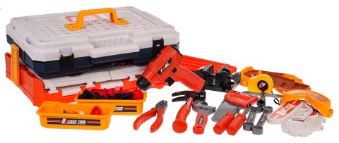 Warsztat Majsterkowicza 2w1 90el. wiertarka Warsztat z narzędziami