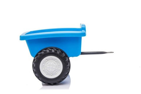 Traktor Na Akumulator z Przyczepą A009 Niebieski Traktor Na Akumulator z Przyczepą A009 Niebieski