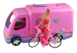 Camping z Rowerem i Akcesoriami dla Barbie