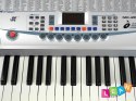 Duży Keyboard Organy MK-2083 + Zasilacz Mikrofon