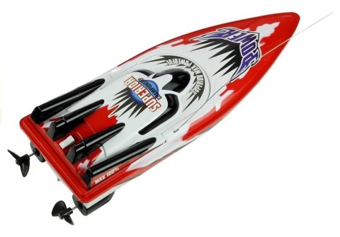 Pływająca Łódka Zdalnie Sterowana R/C RTR Nadajnik