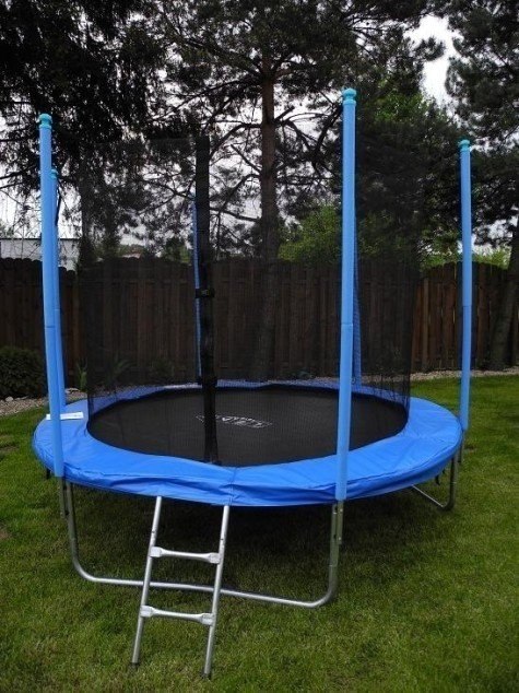 TRAMPOLINA 250cm SIATKA WEWNĘTRZNA 8FT NOWY MODEL