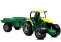 Traktor LENA z Przyczepą Zielony 90CM DO 100KG