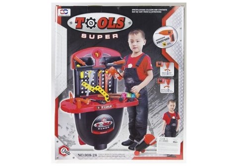 Zestaw Narzędzi w Walizce Tools Młotek Śrubokręt