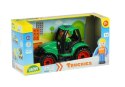 Zielony Traktor z Figurką Pojazd Rolniczy 01624