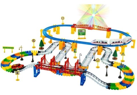 Tor DreamTrack 213Pcs 3w1 Kolejka Światło Dźwięk