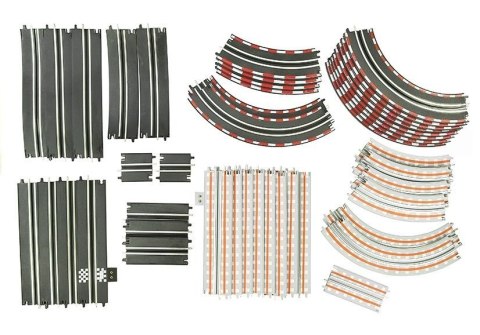 Tor Samochodowy + Auto Kolejka Pociąg 632 cm 110 elementów Tor Samochodowy + Auto Kolejka Pociąg 632 cm 110 elementów