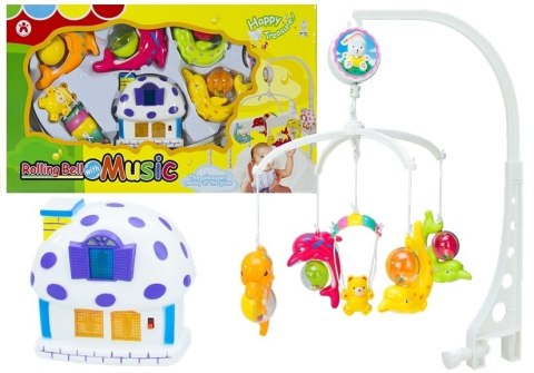 Wesoła Karuzelka Do Łóżeczka Delfinki Pozytywka