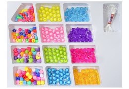 Zestaw Koralików Kolorowych Zrób Biżuterię
