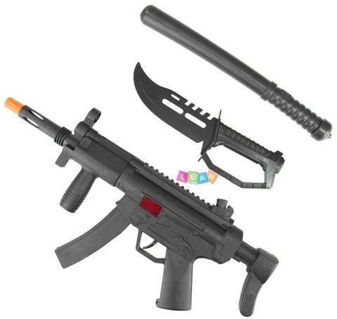 Zestaw Policyjny w Siatce Strój + Akcesoria