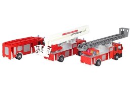 Zestaw Straż Fire Engine 3 Auta Strażackie Strażak