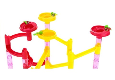 Zjeżdżalnia Tor Dla Kulek 58 Elementów Klocki