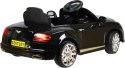 Auto na akumulator Bentley Czarny